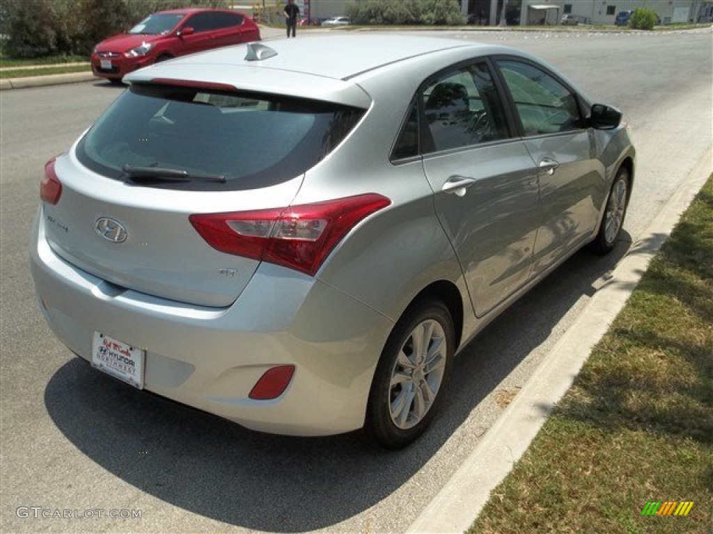 2013 Elantra GT - Silver / Black photo #4