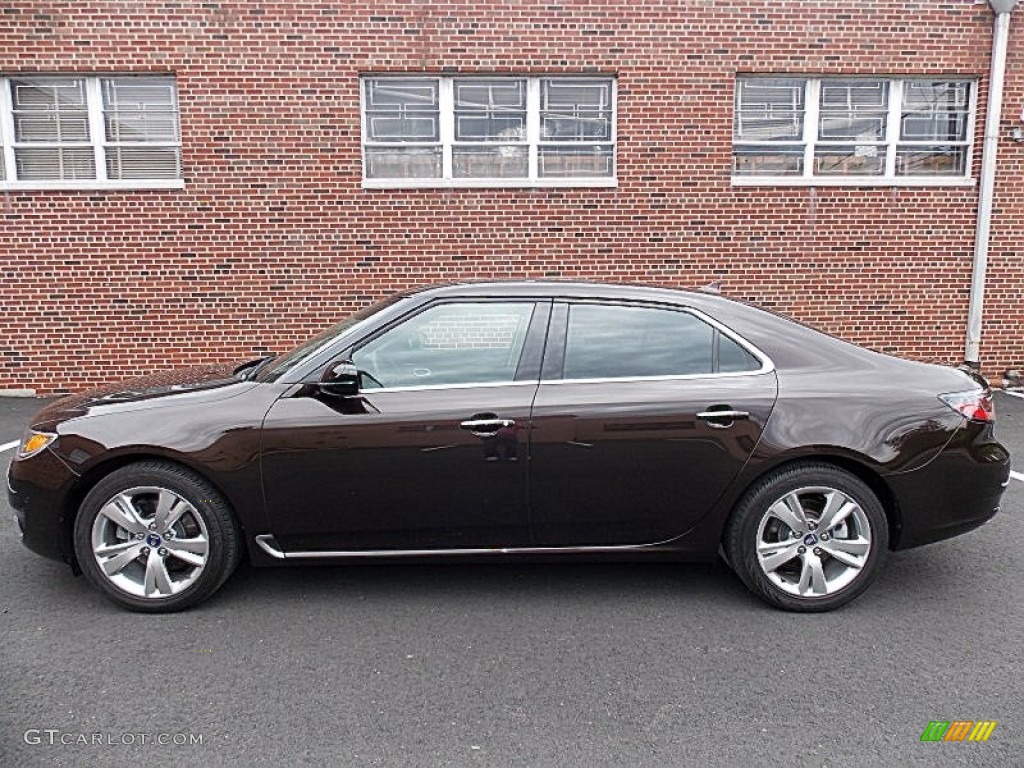 Java Brown Metallic 2011 Saab 9-5 Turbo4 Premium Sedan Exterior Photo #81232309