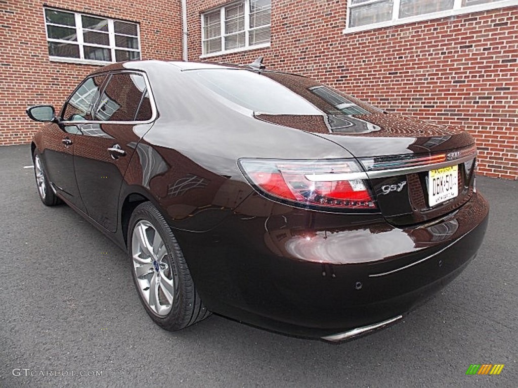 2011 9-5 Turbo4 Premium Sedan - Java Brown Metallic / Jet Black photo #3