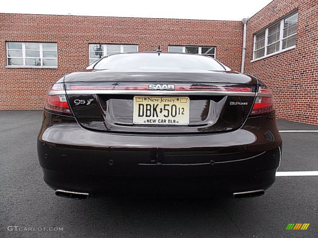 2011 9-5 Turbo4 Premium Sedan - Java Brown Metallic / Jet Black photo #4