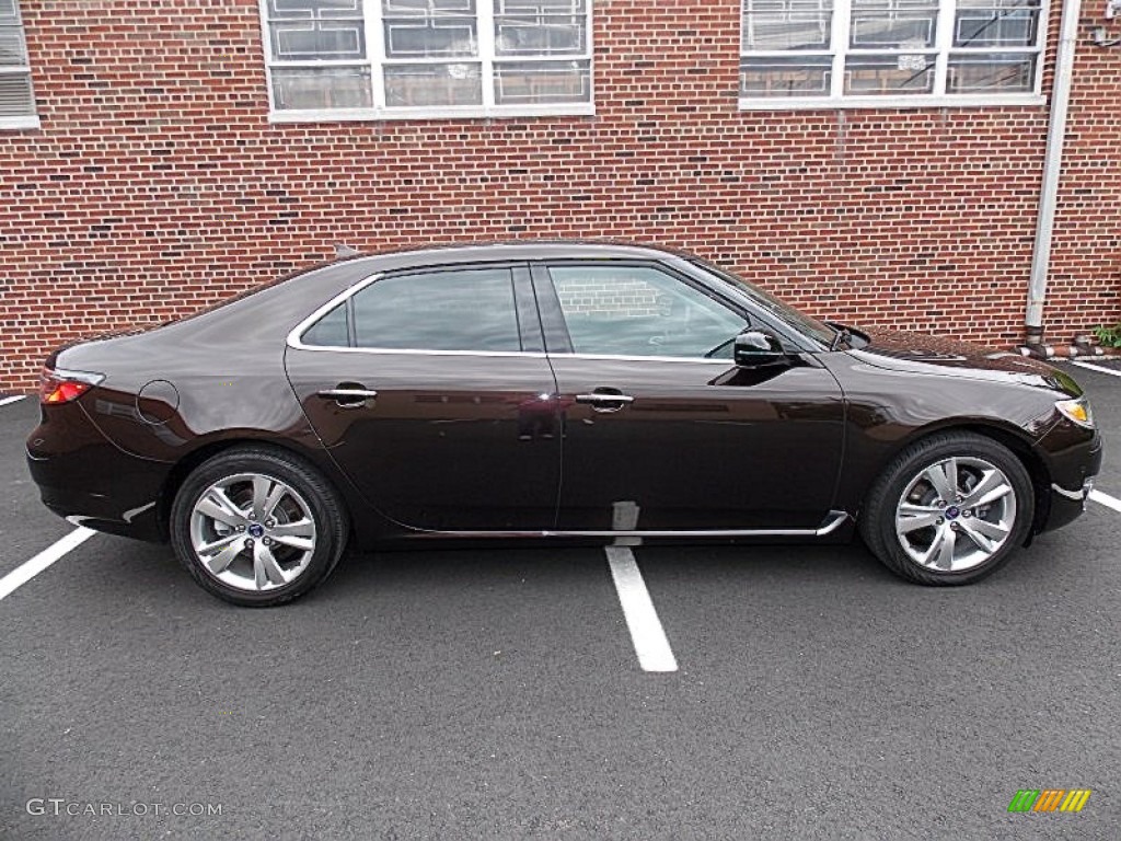 Java Brown Metallic 2011 Saab 9-5 Turbo4 Premium Sedan Exterior Photo #81232474