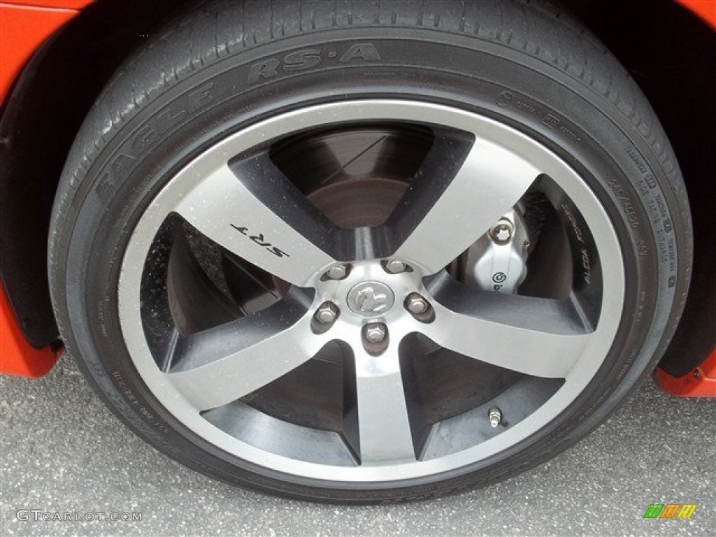 2009 Charger SRT-8 Super Bee - HEMI Orange Pearl / Dark Slate Gray photo #25