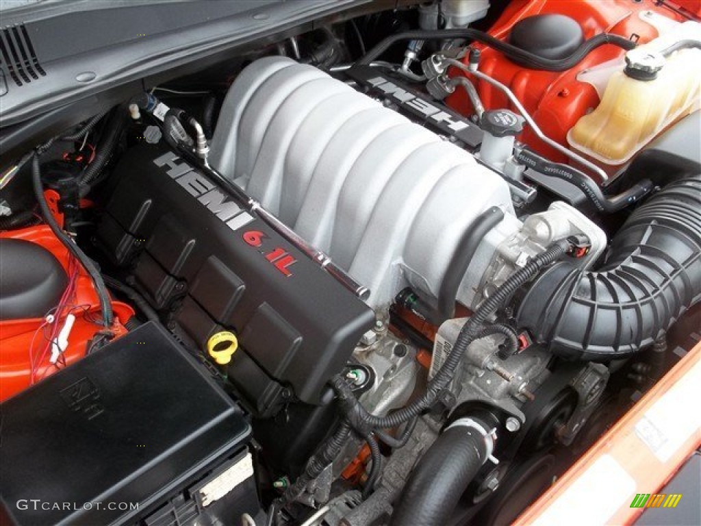 2009 Charger SRT-8 Super Bee - HEMI Orange Pearl / Dark Slate Gray photo #26