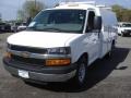 2013 Summit White Chevrolet Express Cutaway 3500 Utility Van  photo #1