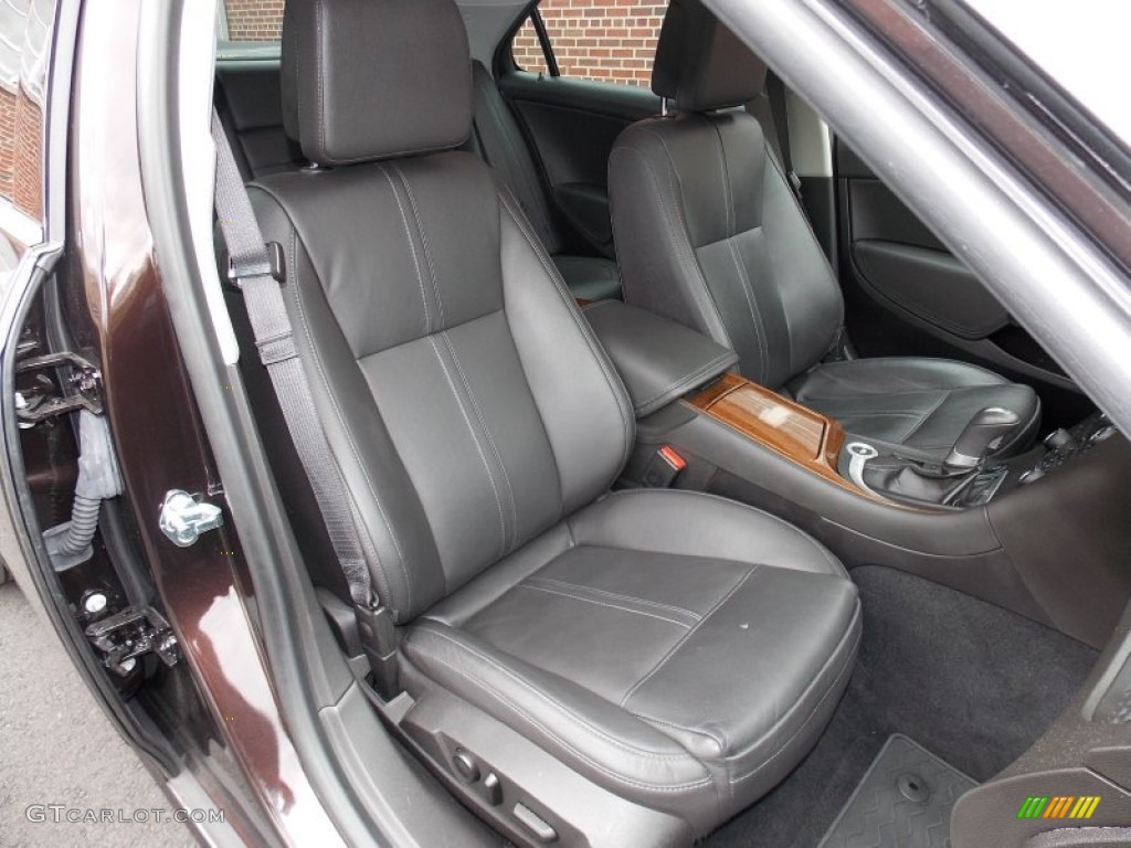 Jet Black Interior 2011 Saab 9-5 Turbo4 Premium Sedan Photo #81233044