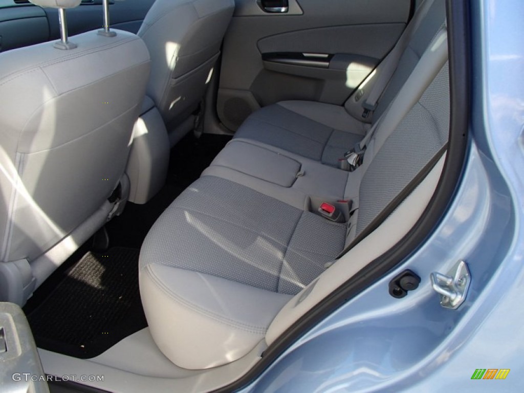 2012 Forester 2.5 X Premium - Ice Blue Metallic / Platinum photo #9