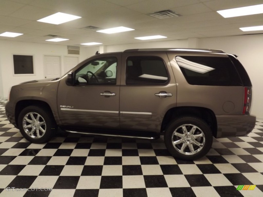 2013 Yukon Denali - Mocha Steel Metallic / Cocoa/Light Cashmere photo #8