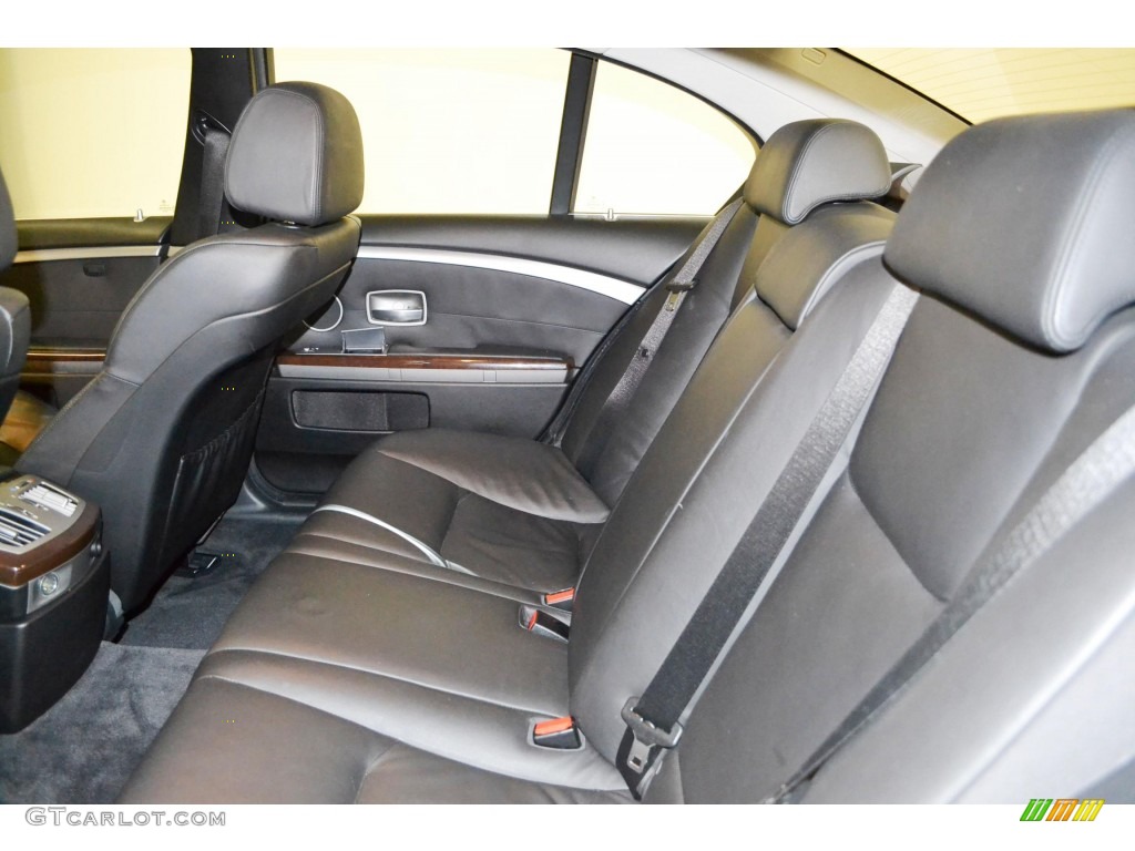 2006 7 Series 750i Sedan - Monaco Blue Metallic / Black/Black photo #15