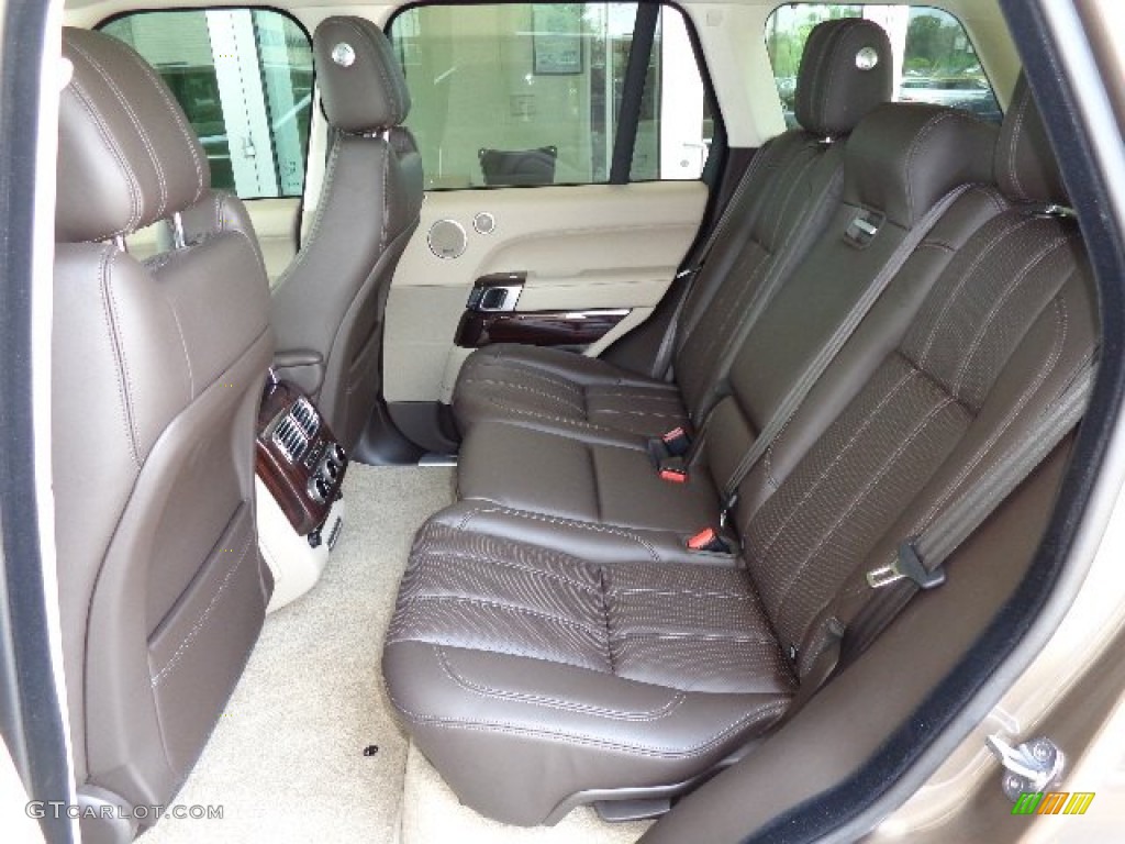 2013 Land Rover Range Rover HSE LR V8 Rear Seat Photo #81233780