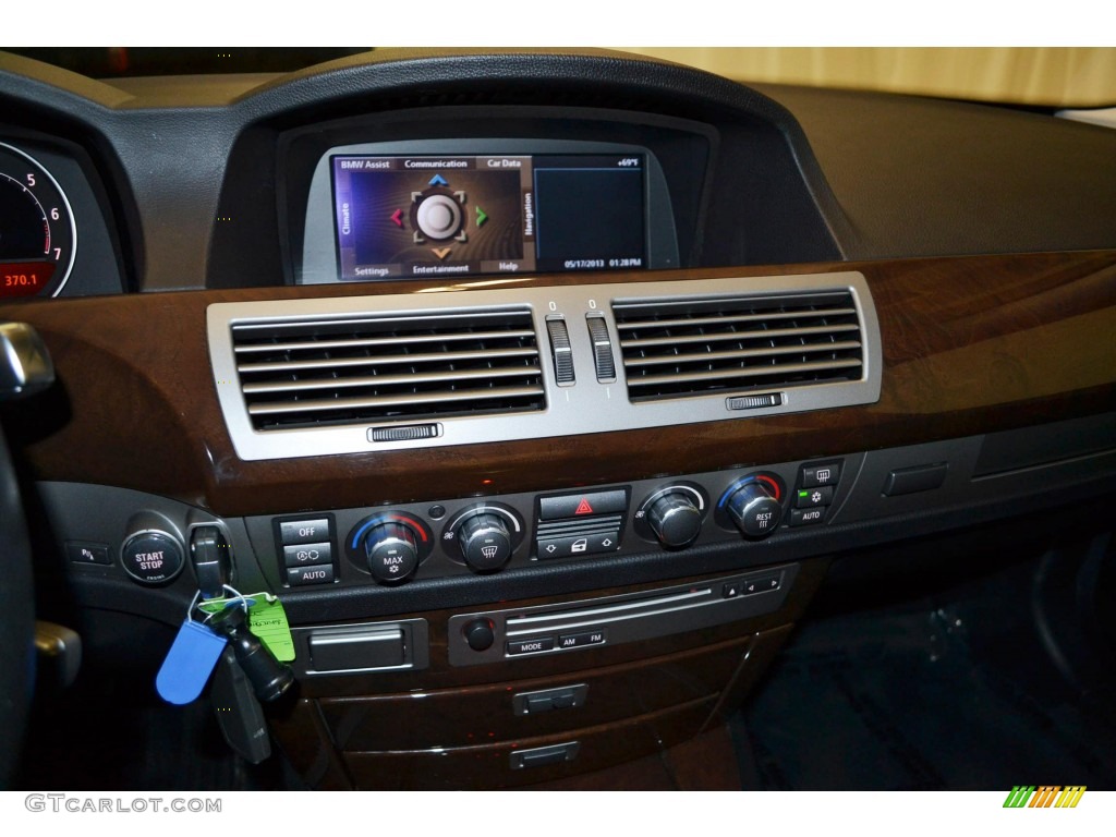 2006 7 Series 750i Sedan - Monaco Blue Metallic / Black/Black photo #23