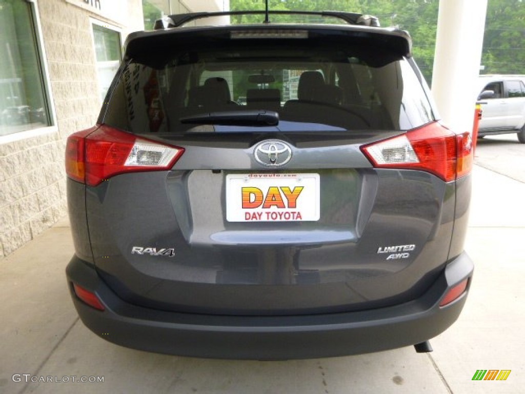 2013 RAV4 Limited AWD - Magnetic Gray Metallic / Ash photo #3