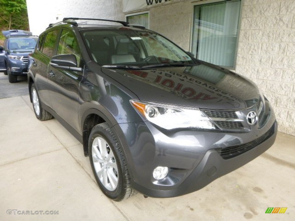 2013 RAV4 Limited AWD - Magnetic Gray Metallic / Ash photo #7