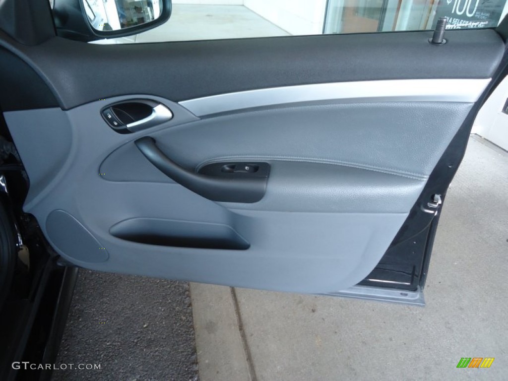2006 Saab 9-3 Aero Sport Sedan Slate Gray Door Panel Photo #81234391