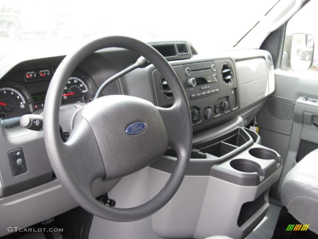 2013 E Series Van E350 XL Passenger - Dark Blue Pearl / Medium Flint photo #6