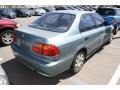 2000 Iced Teal Pearl Honda Civic LX Sedan  photo #2