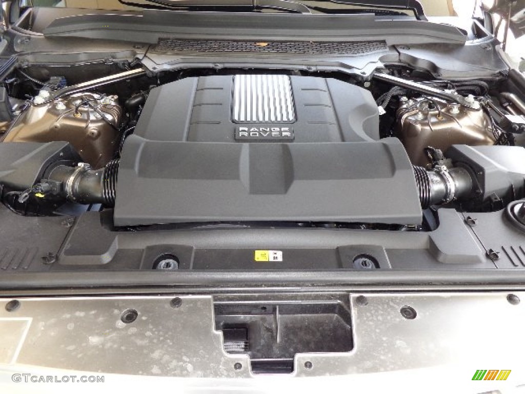 2013 Land Rover Range Rover HSE LR V8 5.0 Liter DOHC 32-Valve VVT LR-V8 Engine Photo #81234853