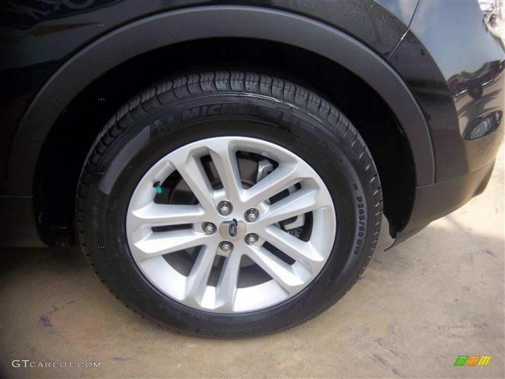 2011 Explorer XLT - Ebony Black / Charcoal Black photo #4