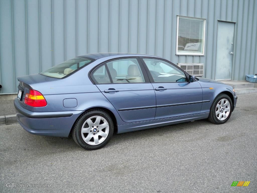 2004 Steel Blue Metallic BMW 3 Series 325i Sedan #8111874 Photo #3 | GTCarLot.com - Car Color