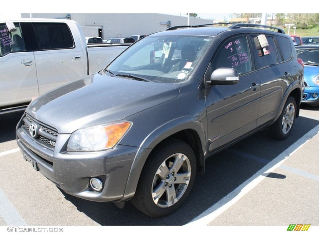 2011 RAV4 V6 Sport 4WD - Magnetic Gray Metallic / Dark Charcoal photo #4