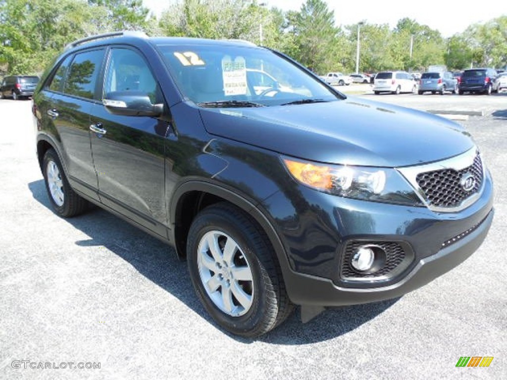 Pacific Blue 2012 Kia Sorento LX Exterior Photo #81235633