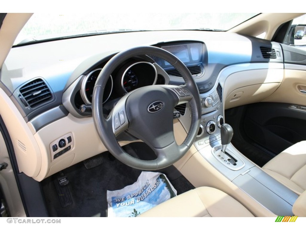 Desert Beige Interior 2007 Subaru B9 Tribeca Limited 7 Passenger Photo #81236587