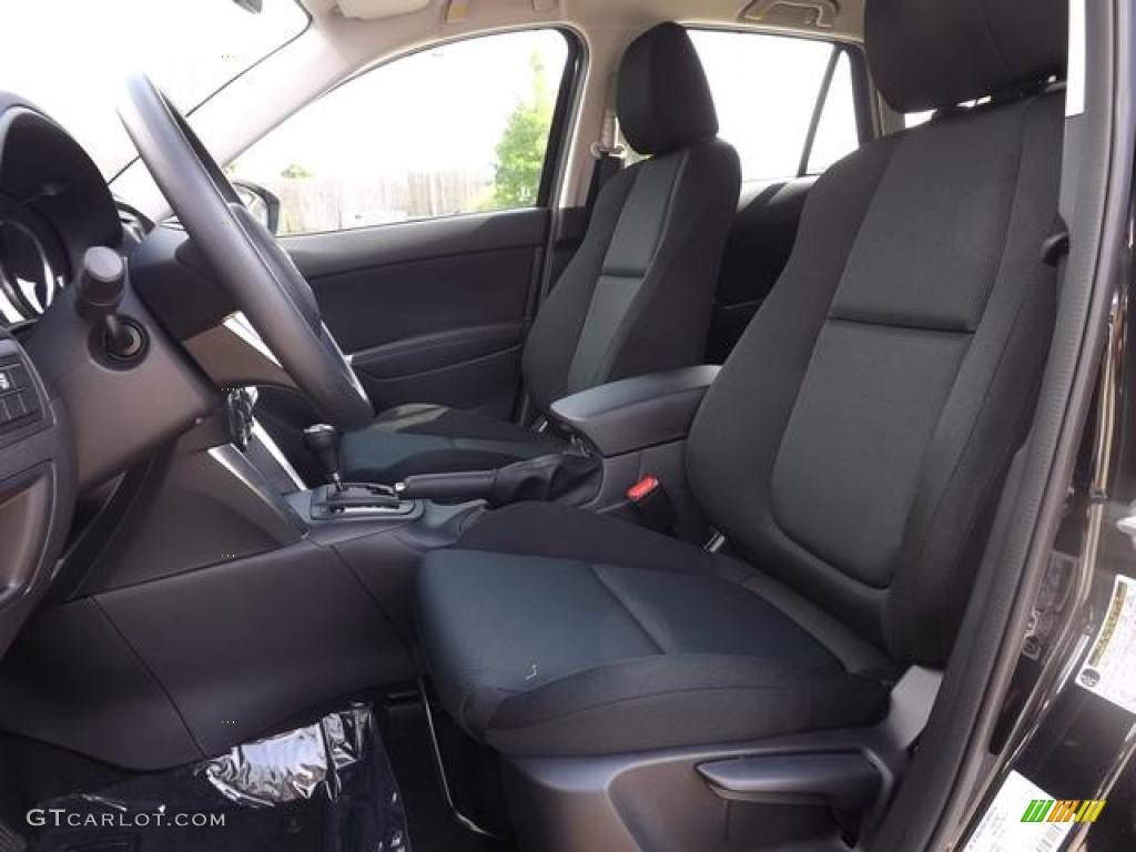 Black Interior 2014 Mazda CX-5 Sport Photo #81236845
