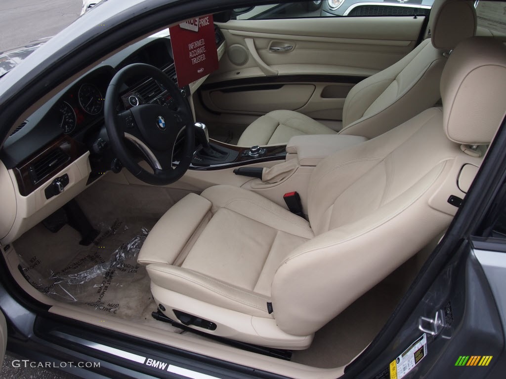 Beige Interior 2011 BMW 3 Series 328i Coupe Photo #81236948