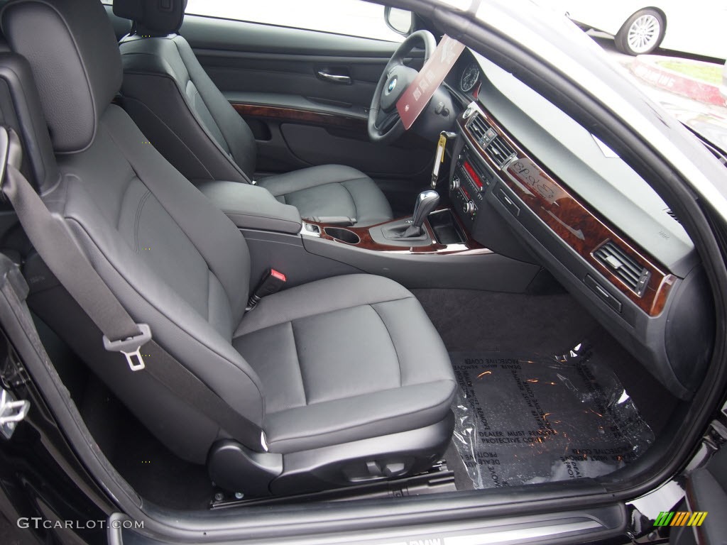 2010 3 Series 335i Convertible - Jet Black / Black photo #3