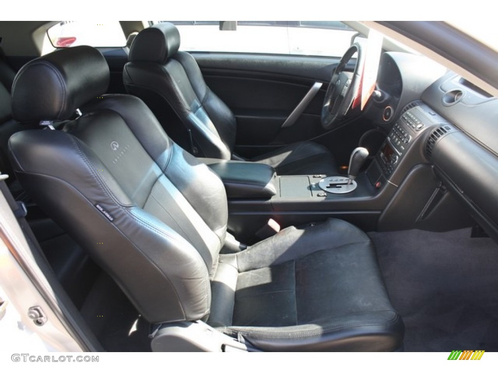Graphite Interior 2004 Infiniti G 35 Coupe Photo #81238036