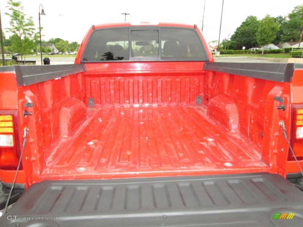 2006 F150 XLT SuperCab 4x4 - Bright Red / Medium/Dark Flint photo #7