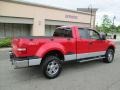 2006 Bright Red Ford F150 XLT SuperCab 4x4  photo #9