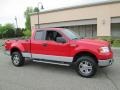 2006 Bright Red Ford F150 XLT SuperCab 4x4  photo #11