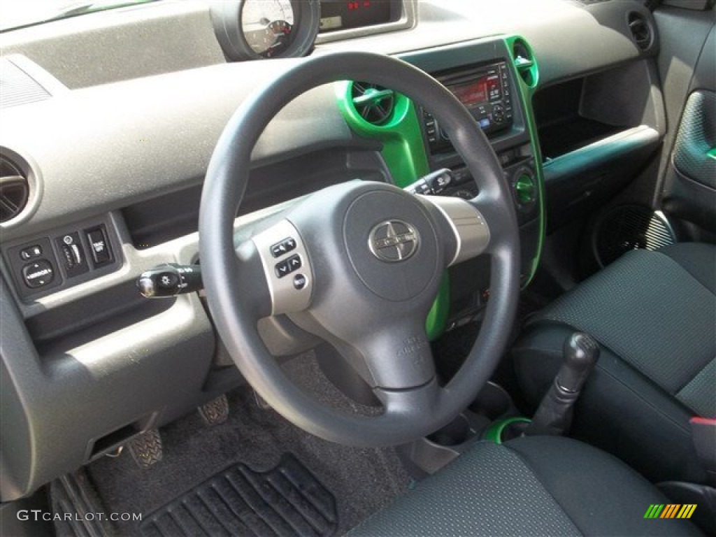 2006 Scion xB Release Series 3.0 Dark Charcoal Steering Wheel Photo #81238918