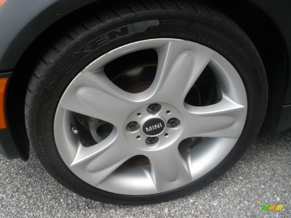 2006 Cooper S Convertible - Hot Orange Metallic / Black/Panther Black photo #16