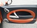 2006 Hot Orange Metallic Mini Cooper S Convertible  photo #18