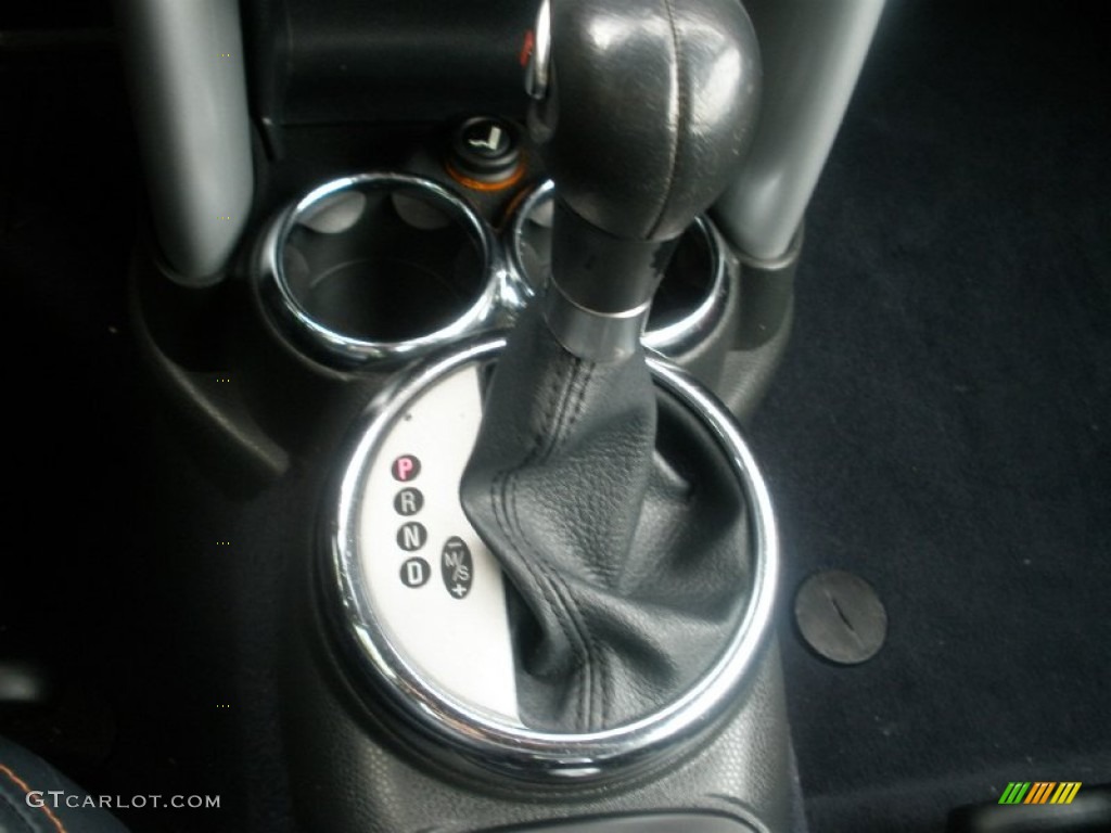 2006 Cooper S Convertible - Hot Orange Metallic / Black/Panther Black photo #22