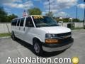 Summit White - Express LT 3500 Passenger Van Photo No. 1