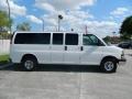 Summit White - Express LT 3500 Passenger Van Photo No. 2