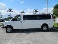Summit White - Express LT 3500 Passenger Van Photo No. 6