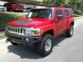 Victory Red 2006 Hummer H3 Standard H3 Model Exterior