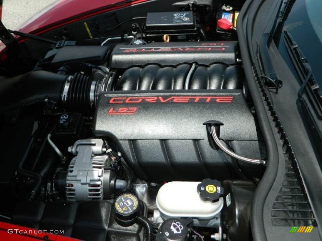 2008 Chevrolet Corvette Coupe 6.2 Liter OHV 16-Valve LS3 V8 Engine Photo #81241744
