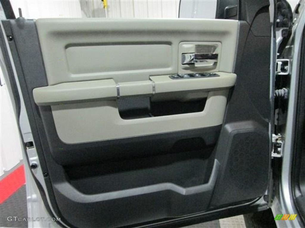 2010 Ram 1500 SLT Quad Cab - Bright Silver Metallic / Dark Slate Gray photo #9