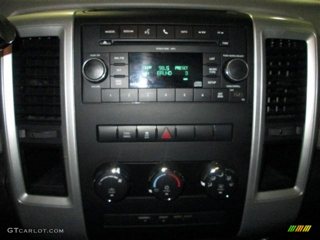 2010 Ram 1500 SLT Quad Cab - Bright Silver Metallic / Dark Slate Gray photo #14