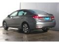 2013 Polished Metal Metallic Honda Civic EX Sedan  photo #2