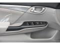 Gray 2013 Honda Civic EX Sedan Door Panel