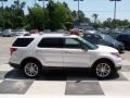 2013 Oxford White Ford Explorer XLT  photo #3