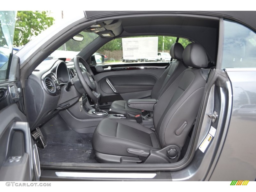 Titan Black Interior 2013 Volkswagen Beetle Turbo Convertible Photo #81244141