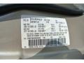 PYG: Linen Gold Metallic Pearl 2006 Chrysler Pacifica Touring AWD Color Code
