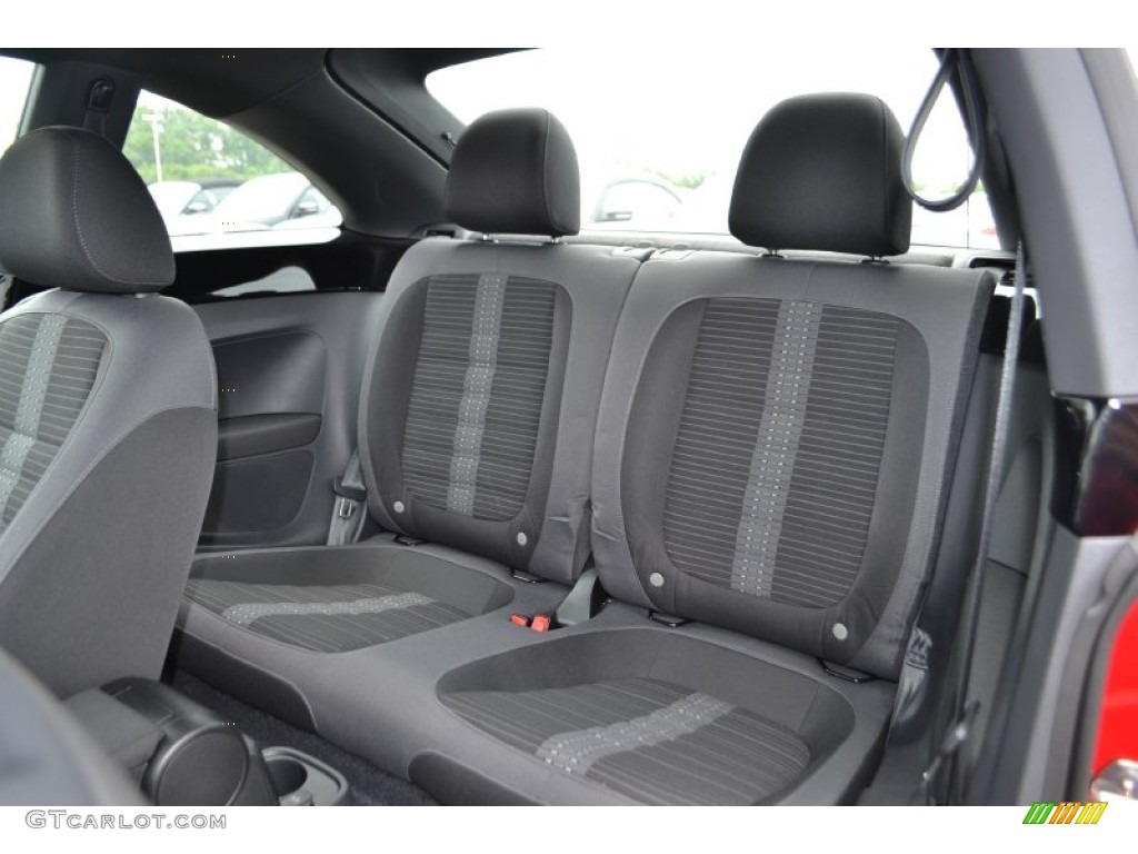 2013 Volkswagen Beetle Turbo Rear Seat Photo #81244231
