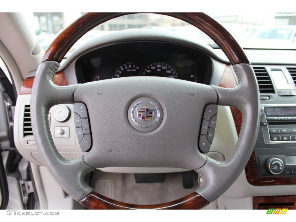 2006 Cadillac DTS Standard DTS Model Titanium Steering Wheel Photo #81244409